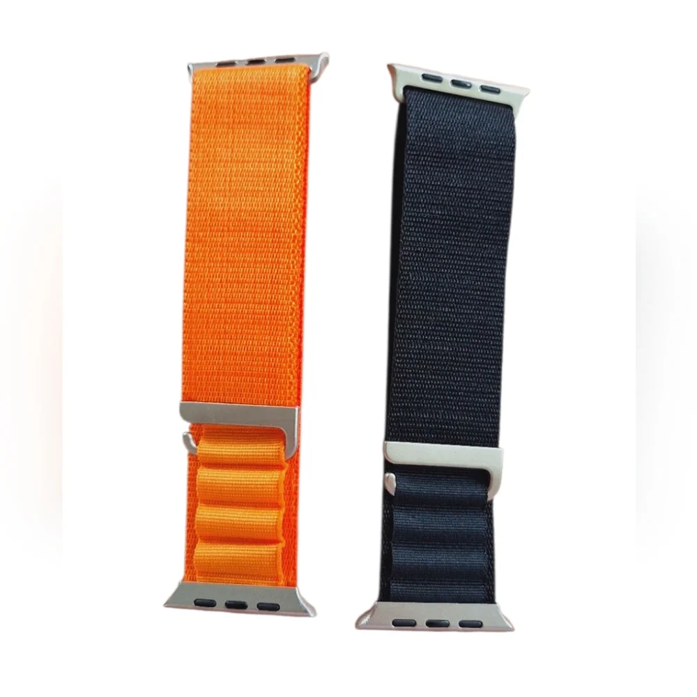 2 Pack Sport Bands For Apple Watch Ultra/Ultra 2 Band 49mm, 45mm, 46mm, 44mm, 42